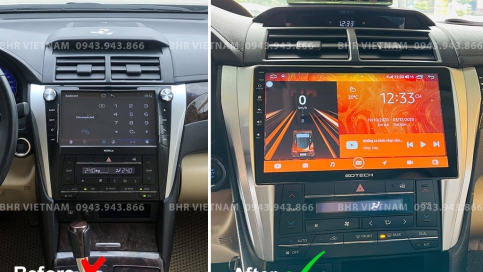 Màn hình DVD Android xe Toyota Camry 2015 - 2018 | Gotech GT8 Max